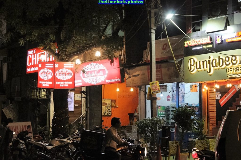 Entrance to Kebab Gali Restaurant