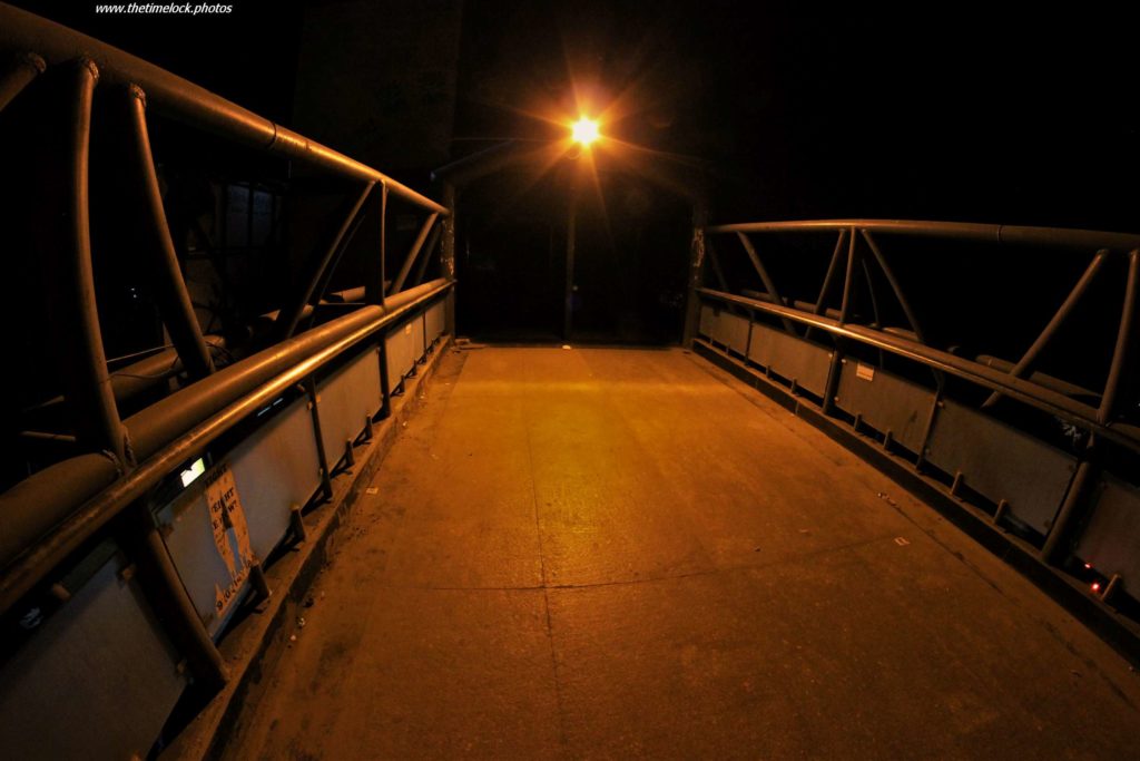bridge at night