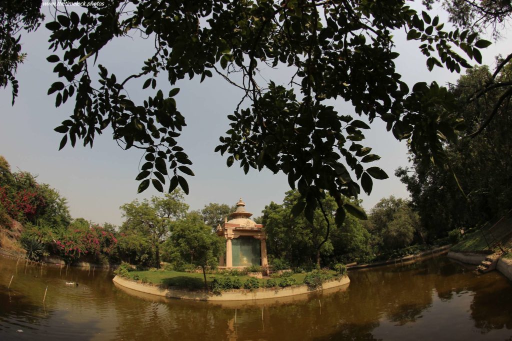 island at Buddha Jayanti Park
