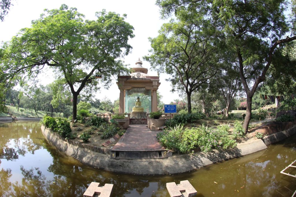 picture taken with a fish eye lens
