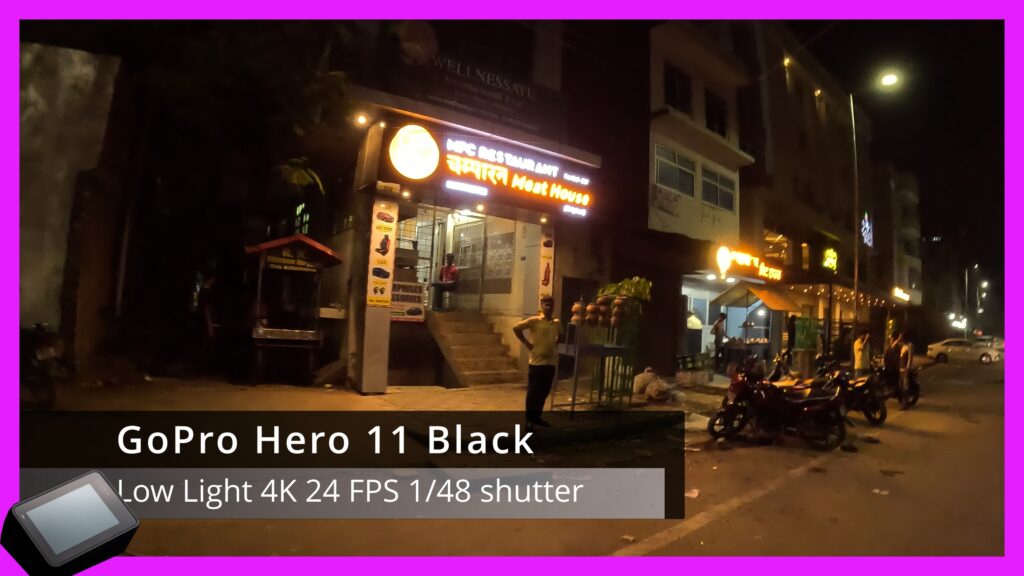 night video settings