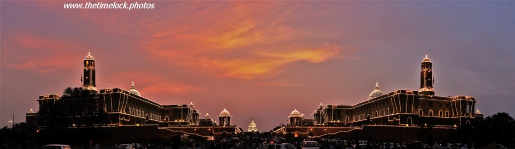 rajpath sunset